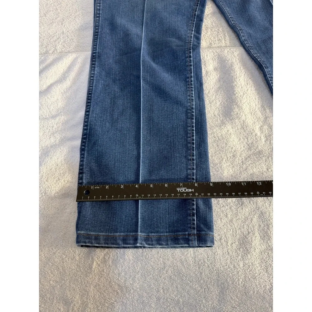 Wrangler Cowboy Cut Slim Fit Jeans Mens 38x30 Blue Denim Performance 1036MAVMR